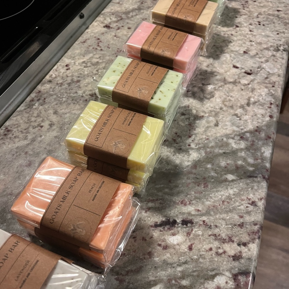 Handmade Goat Milk Soap Bundle – Choose Your Scents – 5 Bars for $25 - Picture 5 of 5